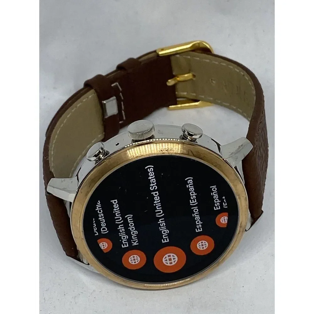 Fossil Gen 4 Authentic Digital Dial Smart Watch Custom Band FTW6016 LT359